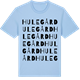 Blue Soul t-shirt med Hulegård ordlek t-shirt