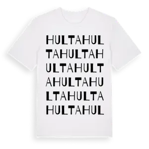 Hulta ordlek t-shirt – ekologisk bomull t-shirt från Pinshirt