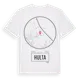 White t-shirt med Hulta t-shirt
