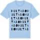 Blue Soul t-shirt med Hultabo ordlek t-shirt
