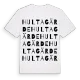 Hultagärde ordlek t-shirt