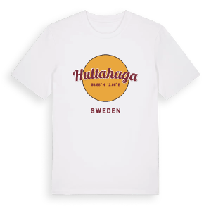 Hultahaga cirkel t-shirt – ekologisk bomull t-shirt från Pinshirt
