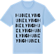 Blue Soul t-shirt med Hunelyng ordlek t-shirt