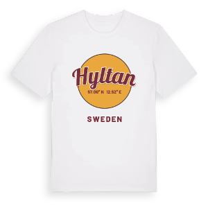 Hyltan cirkel t-shirt – ekologisk bomull t-shirt från Pinshirt