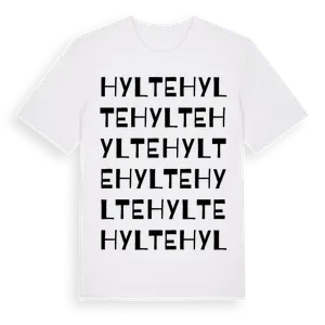Hylte ordlek t-shirt – ekologisk bomull t-shirt från Pinshirt