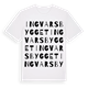 Ingvarsbygget ordlek t-shirt