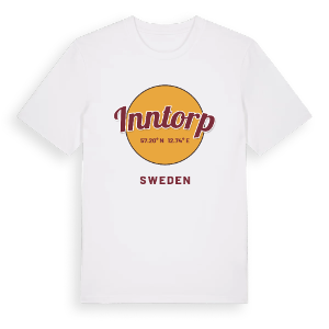Inntorp cirkel t-shirt – ekologisk bomull t-shirt från Pinshirt
