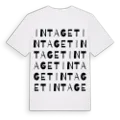 Intaget ordlek t-shirt