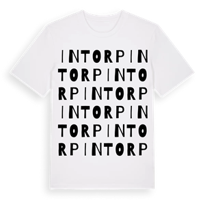 Intorp ordlek t-shirt – ekologisk bomull t-shirt från Pinshirt