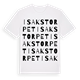 Isakstorpet ordlek t-shirt