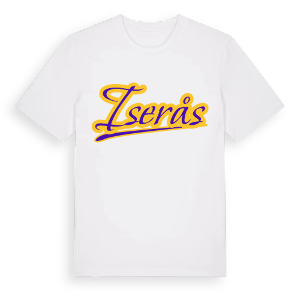 Iserås baseball t-shirt – ekologisk bomull t-shirt från Pinshirt
