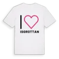 Jag älskar Isgrottan t-shirt stort tryck