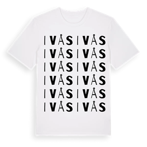 Ivås ordlek t-shirt – ekologisk bomull t-shirt från Pinshirt