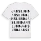 Janslund ordlek t-shirt