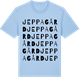 Blue Soul t-shirt med Jeppagård ordlek t-shirt