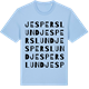 Blue Soul t-shirt med Jesperslund ordlek t-shirt