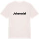 Vintage White t-shirt med Johansdal fetstil t-shirt