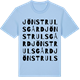 Blue Soul t-shirt med Jöns Trulsgård ordlek t-shirt
