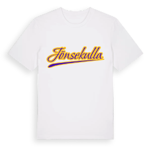 Jönsekulla baseball t-shirt – ekologisk bomull t-shirt från Pinshirt