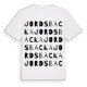 Jordsbacka ordlek t-shirt
