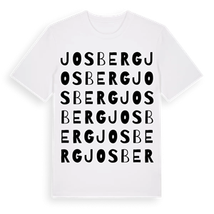 Josberg ordlek t-shirt – ekologisk bomull t-shirt från Pinshirt