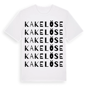 Kakelöse ordlek t-shirt – ekologisk bomull t-shirt från Pinshirt