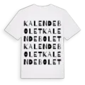 Kalendebolet ordlek t-shirt