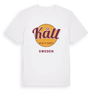 Kåll cirkel t-shirt – ekologisk bomull t-shirt från Pinshirt