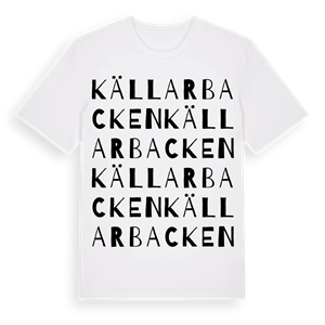 Källarbacken ordlek t-shirt – ekologisk bomull t-shirt från Pinshirt