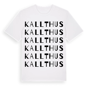 Kallthus ordlek t-shirt – ekologisk bomull t-shirt från Pinshirt