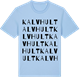 Blue Soul t-shirt med Kalvhult ordlek t-shirt