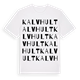 Kalvhult ordlek t-shirt