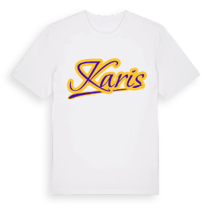 Karis baseball t-shirt – ekologisk bomull t-shirt från Pinshirt