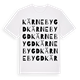 Kärnebygd ordlek t-shirt