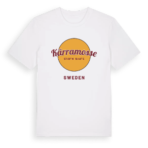 Kärramosse cirkel t-shirt – ekologisk bomull t-shirt från Pinshirt