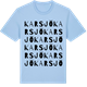 Blue Soul t-shirt med Karsjö ordlek t-shirt