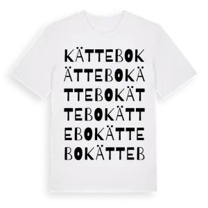 Kättebo ordlek t-shirt – ekologisk bomull t-shirt från Pinshirt