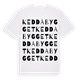 Keddabygget ordlek t-shirt