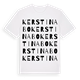 Kerstinabo ordlek t-shirt