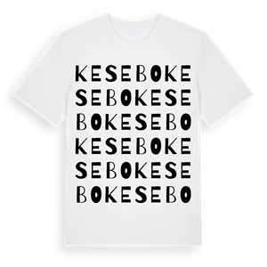 Kesebo ordlek t-shirt – ekologisk bomull t-shirt från Pinshirt