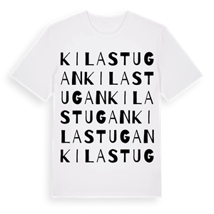 Kilastugan ordlek t-shirt – ekologisk bomull t-shirt från Pinshirt