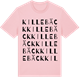Pink Cotton t-shirt med Killebäck ordlek t-shirt