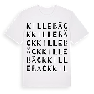 Killebäck ordlek t-shirt – ekologisk bomull t-shirt från Pinshirt