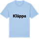 Blue Soul t-shirt med Kläppa fetstil t-shirt