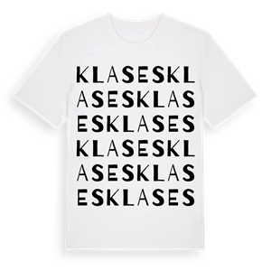 Klases ordlek t-shirt – ekologisk bomull t-shirt från Pinshirt