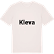 Vintage White t-shirt med Kleva fetstil t-shirt