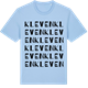 Blue Soul t-shirt med Kleven ordlek t-shirt
