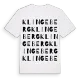 Klingeberg ordlek t-shirt