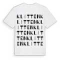 Klitten ordlek t-shirt