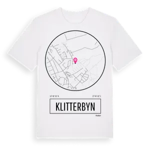 Klitterbyn t-shirt – ekologisk bomull t-shirt från Pinshirt